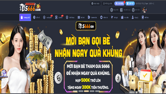 Truy cập trang chủ S666 và nạp tiền